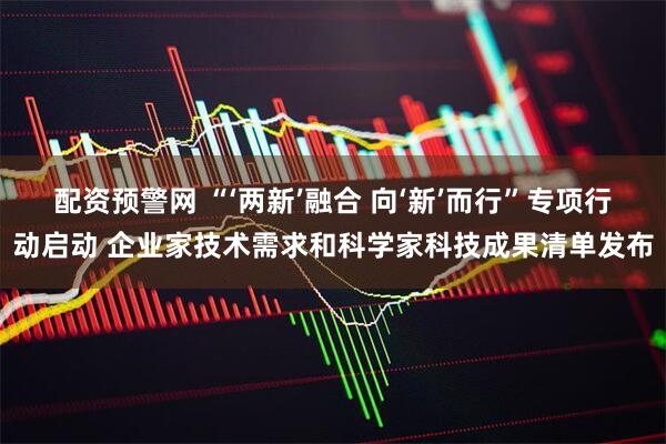 配资预警网 “‘两新’融合 向‘新’而行”专项行动启动 企业家技术需求和科学家科技成果清单发布